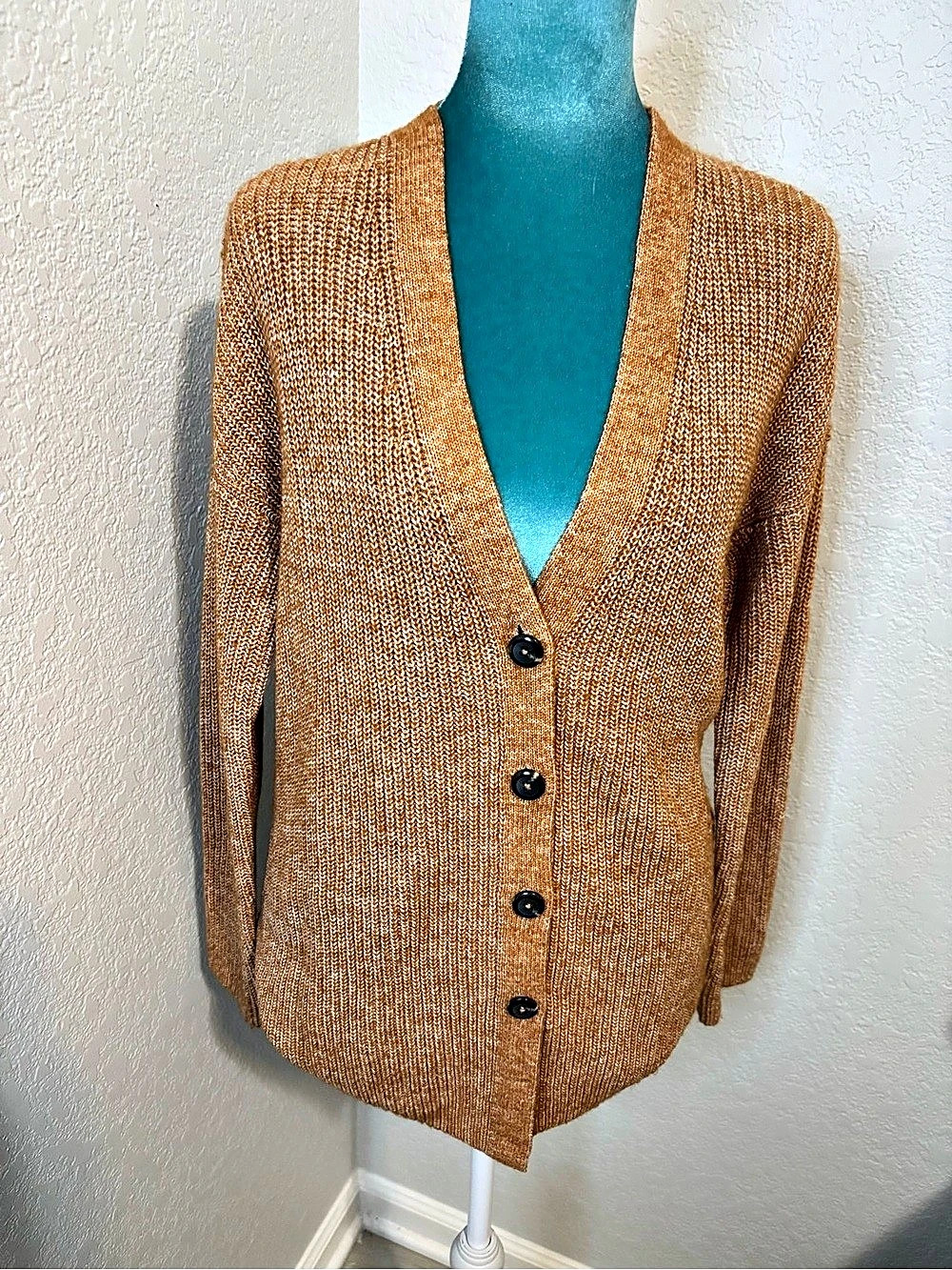J.Crew V-Neck Cardigan in Brown Size XS